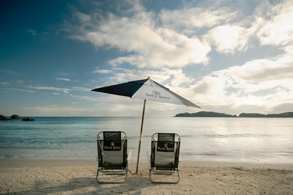 Pousada Bora Bora - Localização entre o centro e as praias de Bombinhas